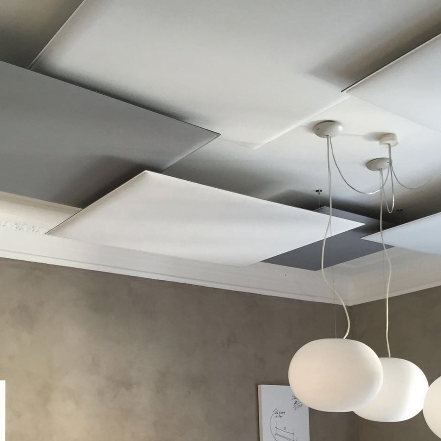 Oversize ceiling, Sound-absorbing ceiling panels