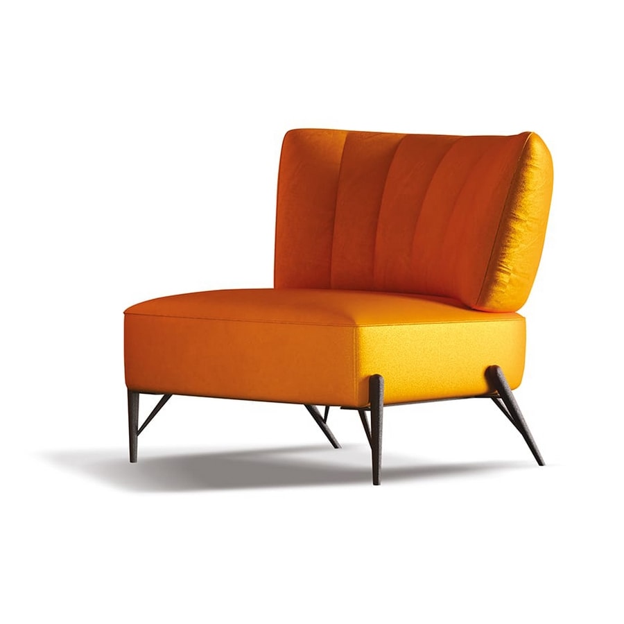 Bluma, Armchair with a romantic and retro style