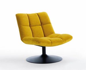 Danny, Armchair with metal disc base