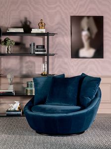 DOPPIO SOGNO, Maxi armchair with a soft and enveloping design