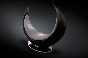 Eclipse, Swivel armchair, also for outdoor use