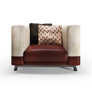 Il Frassino, Upholstered armchair in nubuck