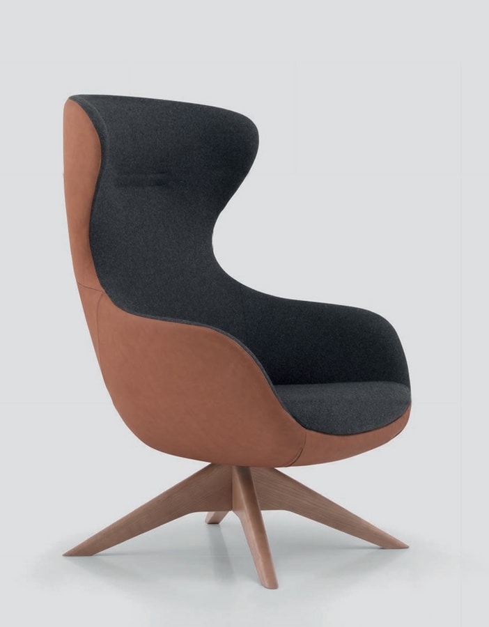 MADAME LOUNGE, Armchair ideal for relaxation area