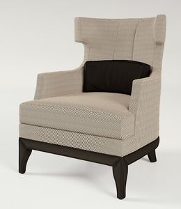 PALAIS-ROYAL Armchair, Armchair with wide seat and high back