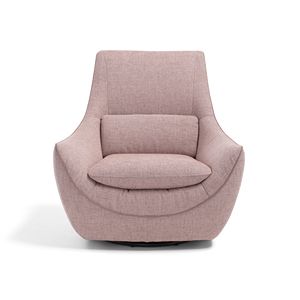 Ula, Swivel armchair with high backrest