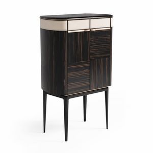 Felix 0140, Wooden bar cabinet, with fine details