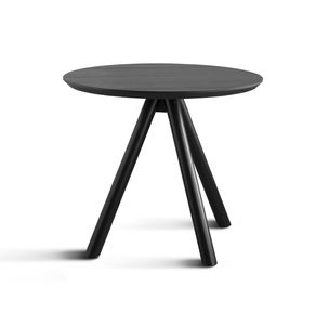 ART. 0098-3 AKY CONTRACT, Table base for bar with three wooden legs and ash top