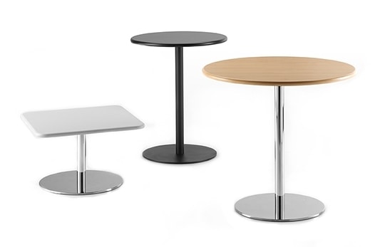 BASIC 855, Round table with metal base