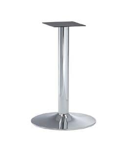 FT 013, Metal chrome base for bar tables