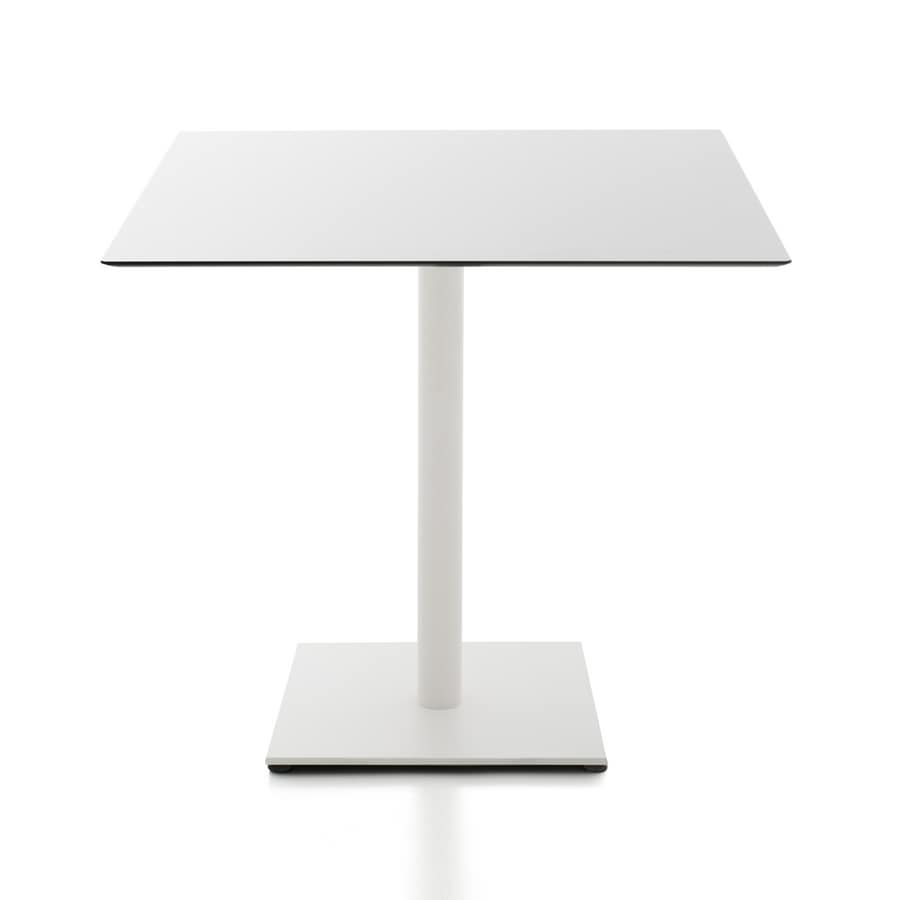 Kaleox 74, Bar tables, round or square, in HPL