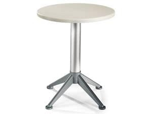 Table  60 cod. 04/BG4A, Contemporary side table with 4 feet base