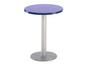 Table  60 cod. 04/BR, Round table for outdoor bar