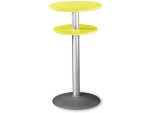 Table � 60 h 110 cod. 08/DPBT54, High table with double top in polypropylene