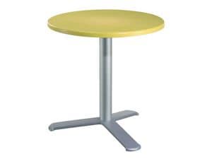 Table � 72 cod. 03/BG3L, Bar table in aluminum and polymer