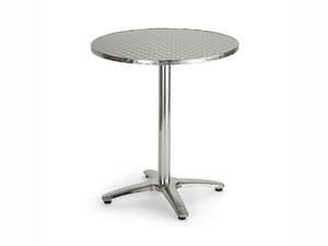 086, Round table in metal for bars and restaurants