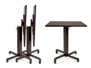 Ibisco / Ibisco High, folding top table, bar table, outdoor table Bar