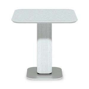 Ishi 2102, Side table with a  stone-effect porcelain stoneware top