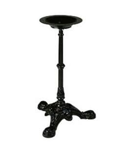 908, Cast iron base table, with 3 races, for ice cream parlors