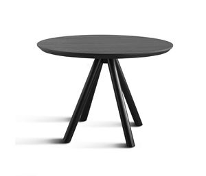 ART. 0098-4 AKY CONTRACT, Base for bar design table, wooden, with 4 legs
