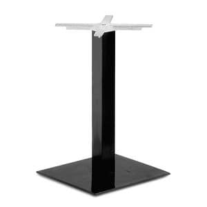 Art.210, Squared table base suitable for contract and domestic use.
