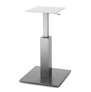 Art.260/GAS, Squared table base with gas lift adjustable height