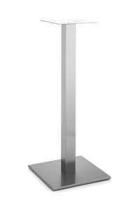 Art.260/H 1100, Square table base, metal frame with a central tube, for contract and domestic use