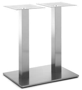 Art.265, Metal double base for rectangular tables
