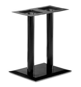 Art.280, Rectangular table base, metal frame, for contract and domestic use