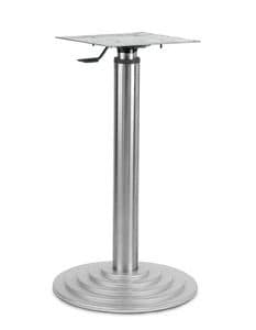 Art.4040/Gas, Round table base, metal frame, gas lift, for contract and domestic use