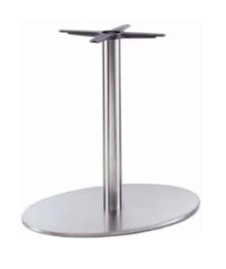 art. 4901-Inox, Metal oval base for tables