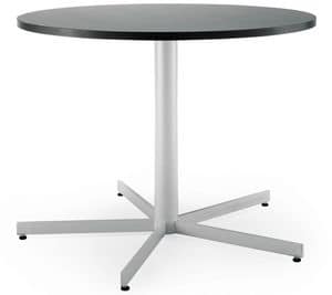 Art.Max/5, Table base, metal frame, for contract use