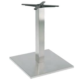 Firenze 9018, Table base for bars, base and column in steel