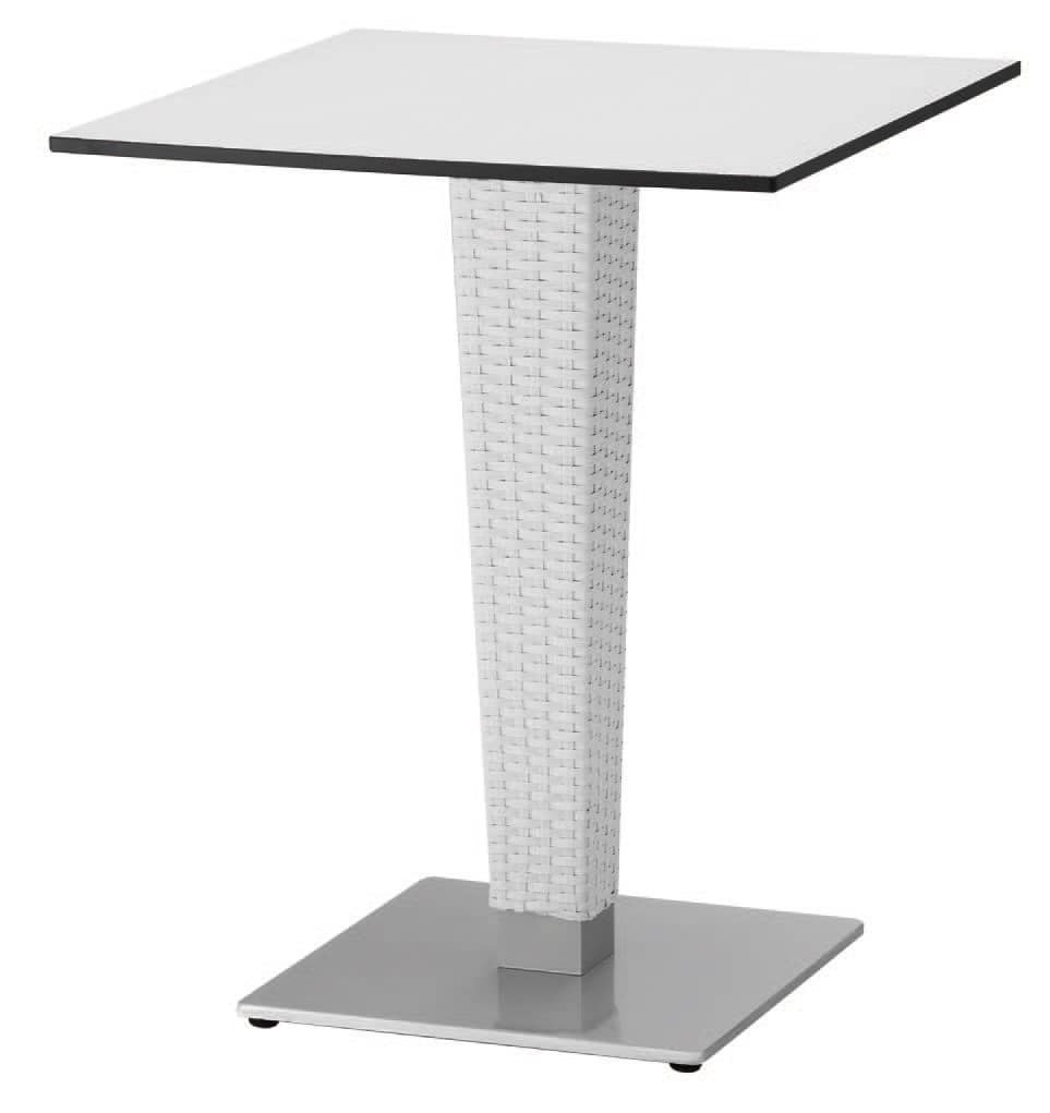 FT 2027, Woven base for table, in cast iron and aluminum
