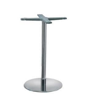 Indoor base cod. I40C, Base for table, metal column, for Restaurant