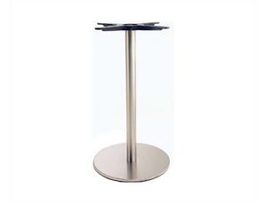 Inox.R 670, Table base in stainless steel