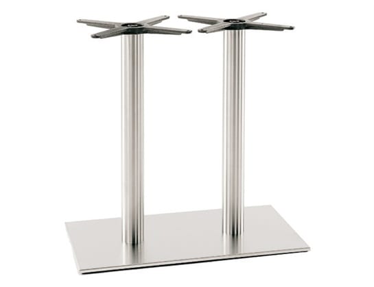 Inox.R 686, Double base for restaurant table