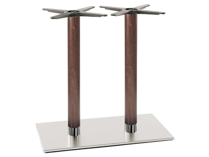 Inox.R 686, Double base for restaurant table