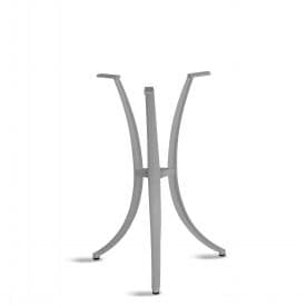 Jazz 68 Table base, Base for table with three legs, in painted aluminum