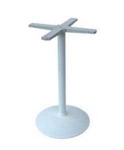 Round base cod. BRCV, Metal base for bar table, in painted metal
