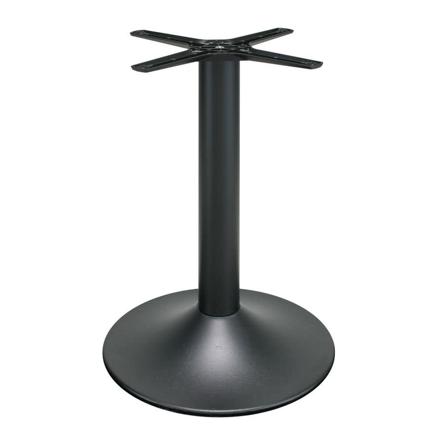 TG02, Round metal base for restaurant and bar table