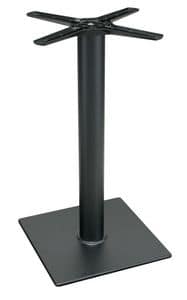 TG11, Table base in black cast iron, for bars and restaurants