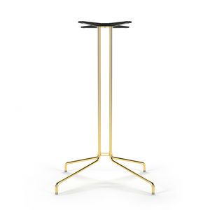 Twin high base, High steel base for tables, with a visually light design