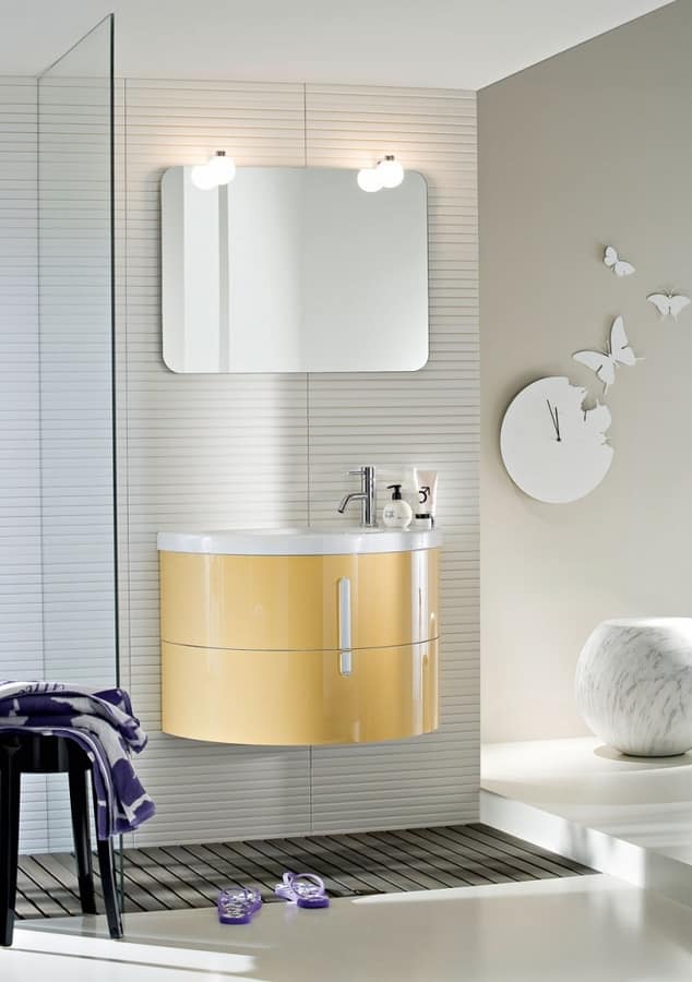Suspended Cabinet For Small Bathrooms Idfdesign