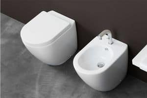 COVER WC BIDET, WC with bidet, made of high quality ceramic