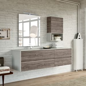 Change comp. 41, Bathroom furniture, available in various finishes, for bars