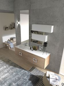 Lime  comp.47, Bathroom furniture with clean and elegant design