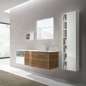 STR8 comp. 13, Bathroom furniture with integrated basin in the top