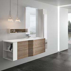 STR8 comp. 14, Bathroom cabinet with mirror equipped with lamp