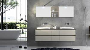 Torana TR 001, Furniture with 2 sinks, with tranch� top