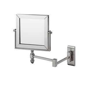 Art. CB_2501, Brass dual side adjustable mirror with jointed arms